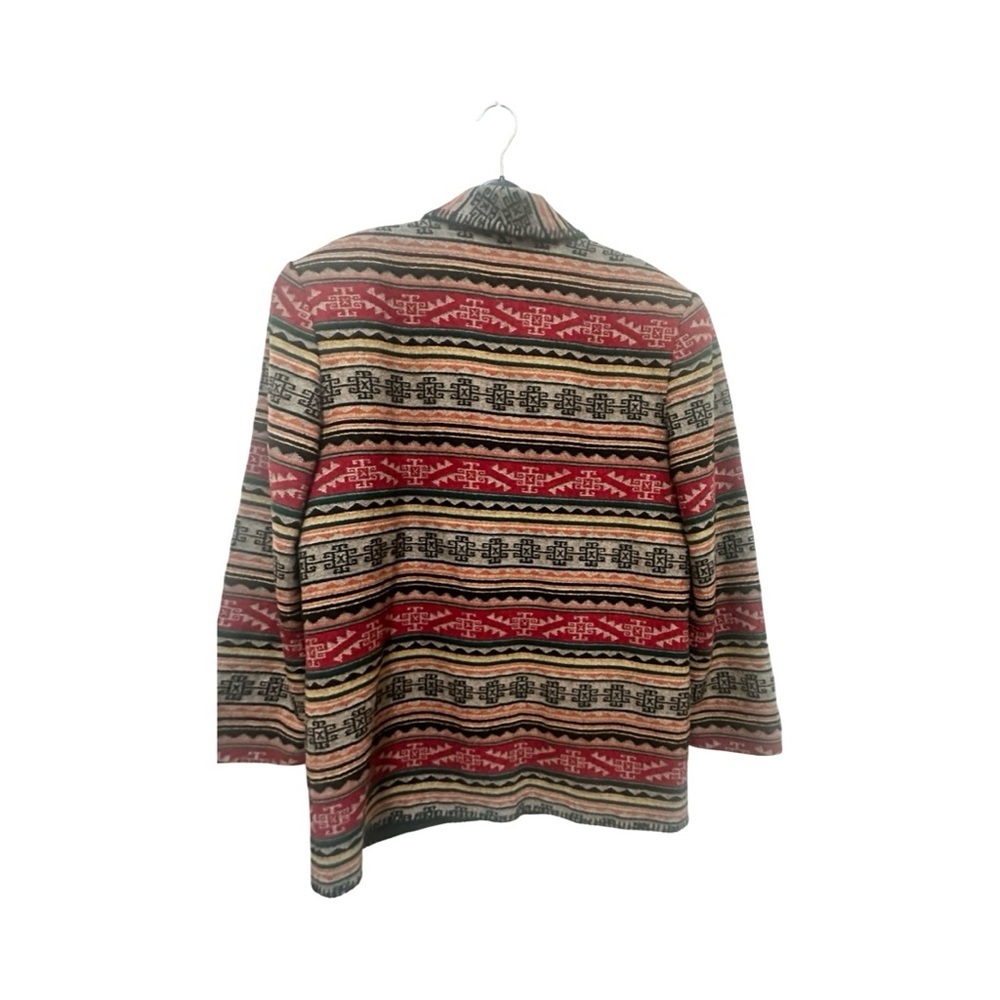 Knockabouts by Pendleton Vintage Woman Southwestern Aztec Blazer Sz 10 - Picture 10 of 17